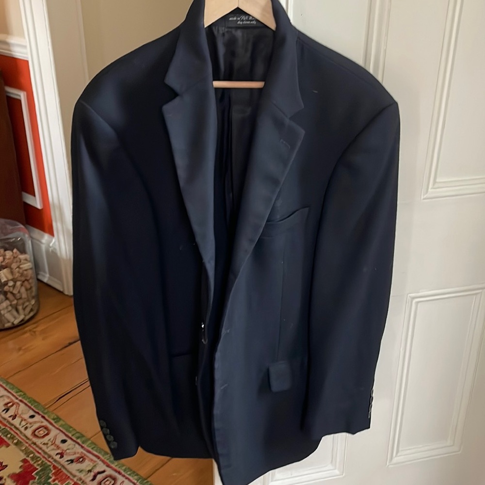 Lambs wool + cashmere blend blazer